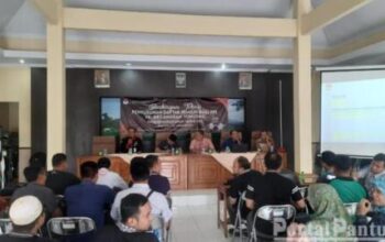 PPS se Kecamatan Tonjong Ikuti Bintek Penyusunan Daftar Pemilih Pemilu 2024