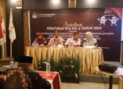 KPU Brebes Sosialisasi PKPU Nomor 6 Tahun 2023