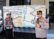 Rekayasa Lalu Lintas Telah Disiapkan Polres Brebes Guna Hadapi Arus Mudik Lebaran 2023