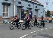 Polres Tegal Kota Gencarkan Patroli Bersepeda