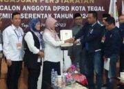 Nasdem Kota Tegal Partai ke 2 yang Daftarkan Bacalegnya ke KPU