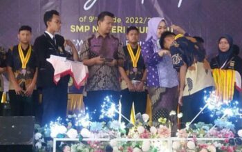 308 Siswa Kelas 9 SMP Negeri Bumiayu Dilepas, Ina Purnamasari Sampaikan Harapan