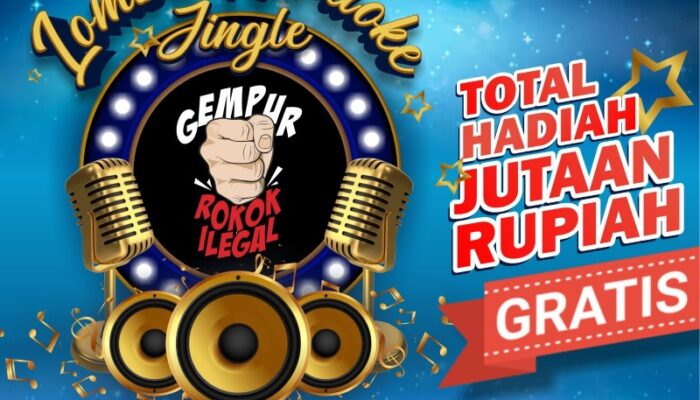 Kominfo Kabupaten Tegal Gelar Lomba Karaoke Jingle Gempur Rokok Ilegal Berhadiah Rp10 Juta Berikut Link Pendaftaranya