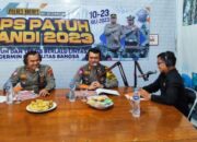 Operasi Patuh Candi 2023, Polres Brebes Sosialiasi Melalui Radio