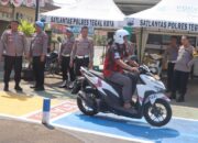 Polres Tegal Kota Mulai Berlakukan Materi Ujian Praktek SIM Terbatas