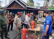 Apel Gelar Pasukan Dalam Rangka Hadapi El Nino Tingkat Kecamatan Paguyangan Digelar di Tuk Sirah Winduaji