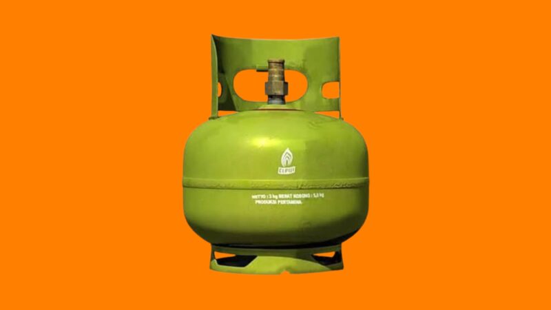 Ilustrasi LPG 3 kilogram.