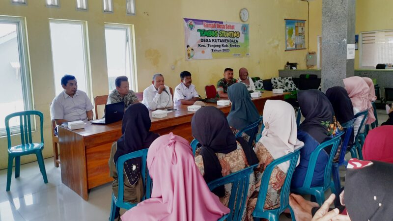 Angka stunting di Desa Kutamendala tertinggi se Kecamatan Tonjong, Kabupaten Brebes.Foto: Yudhi Prasetyo/Portal Pantura.