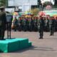 Upacara HUT TNI ke-78 di Makodim 0713 Brebes.