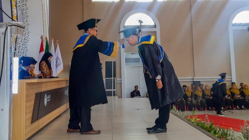 Wisuda STMK MPB diikuti 93 mahasiswa. Foto: Portal Pantura/Yudhi Prasetyo.