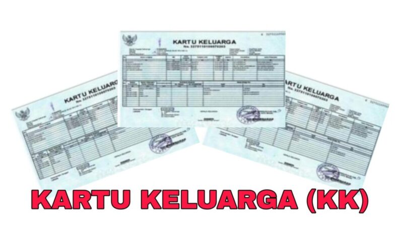 Ilustrasi Kartu Keluarga (KK). (Foto: Tim Portal Pantura)