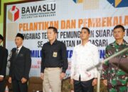 Pawaslu Kecamatan Margasari Lantik 333 Orang Menjadi PTPS