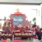 Gamelan campursari Purba Kencana Pandansari tampil mengibur tamu Grand Dian Hotel Bumiau. (Foto: Yudi Prasetyo/Portal Pantura)