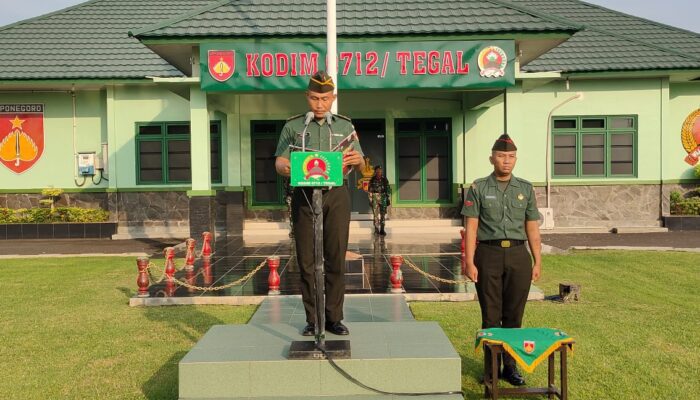 Kabenglap Slawi Patriotisme Prajurit Wujud Jiwa Juang Anggota Kodim 0712 Tegal