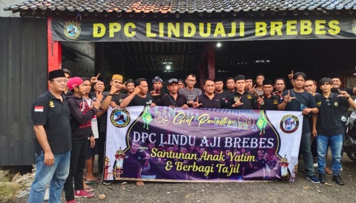 Lindu Aji Kabupaten Brebes Bahagiakan Anak Yatim, Pacu Motivasi dan Tingkatkan Kepedulian Anggota