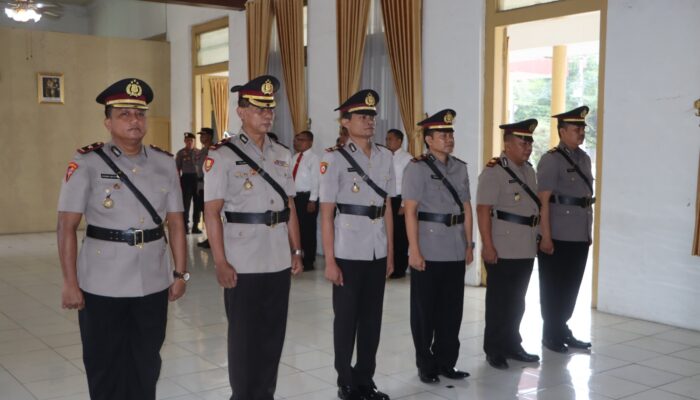 4 Jabatan Penting Jajaran Polres Tegal Kota Beralih Tugas Termasuk  Wakapolres