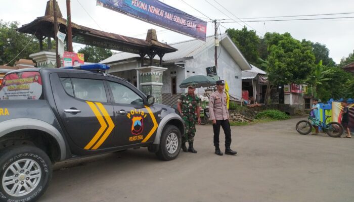 Polisi RW dan Bhabinkamtibmas Polres Tegal Gandeng Anggota TNI Tingkatkan Keamanan Masyarakat Jatinegara