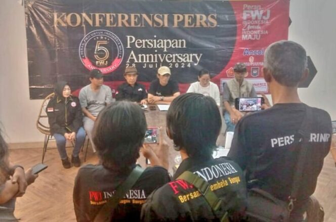 
					Anniversary Ke 5 Forum Wartawan Jaya Indonesia Songsong Indonesia Maju