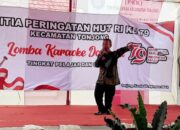 Lomba Karaoke Dangdut Meriahkan HUT RI ke-79 di Kecamatan Tonjong