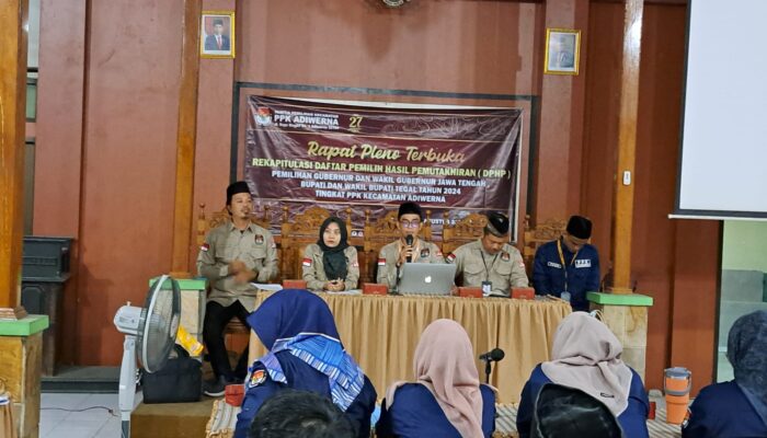 Rapat Pleno, Ketua PPK Adiwerna Imbau Anggota di 21 Desa Gercep Sosialisasikan Tahapan Pilkada di Media Sosial