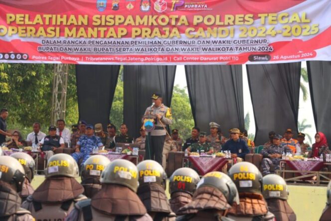 
					Gelar Sispamkota Komitmen Polres Tegal Jalin Sinergitas Jaga Kondusifitas Jelang Pilkada 2024