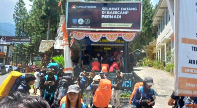 
					WUZZ Libur Maulid Nabi Pendaki Puncak Gunung Slamet di Tegal Melonjak