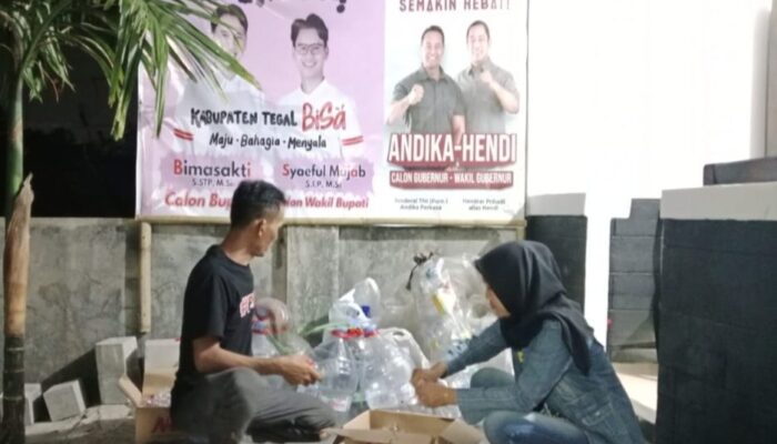 Relawan Bima-Mujab Inisiatif Luncurkan Edukasi Sampah Botol Plastik Bantu Dana Kampanye