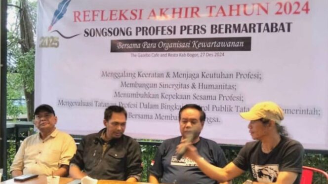 
					Refleksi Akhir Tahun 2024: Songsong Pers Bermartabat 2025 Menjadi Fokus Utama