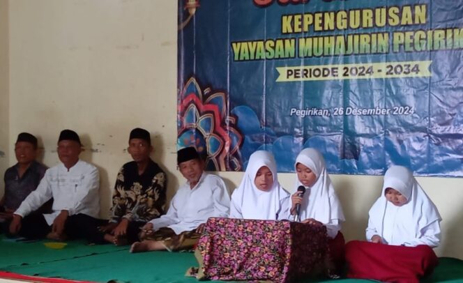 
					Ketua Umum Madrasah Ibtidaiyah Muhajirin  Talang Resmi Dikukuhkan Bertepatan Hari Jadi Ke 42 Tahun