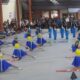 Penampilan Marching Band SMP 2 Bumiayu mampu memukau penonton. (Portal Pantura/Yudhi Prasetyo)