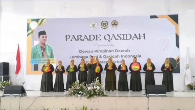 
					Parade Qoaidah perdana di Brebes yang diselenggarakan LASQI. (Portal Pantura/Imam Muzaky)