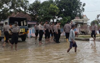 Polres Brebes Siaga Hadapi Musim Hujan, Banjir Landa Sejumlah Wilayah