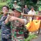 Bantu Evakuasi Terdampak Tanah Longsor, Lanal Tegal Kirim Pasukan Ke Pekalongan