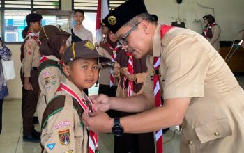 Pj Bupati Brebes Lantik 222 Pramuka Garuda, Dorong Penguatan Karakter dan Prestasi