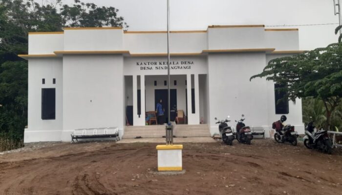 Kantor Desa Sindangwangi Brebes Resmi Beroperasi, Desain Eksterior Mirip Istana Kepresidenan