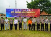 Polres Tegal Polda Jateng Bentuk Satgas Quick Response Operasi Ketupat 2025