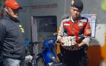 Polisi Sita 350 Petasan Renteng Panjang 3 Meter dalam Operasi Pekat Ramadan Polres Tegal Kota