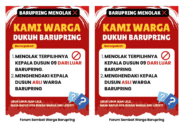 Polemik Desa Linggapura Brebes Memanas: Warga Dukuh Barupring Bersatu Tolak Kepala Dusun Non-Pribumi